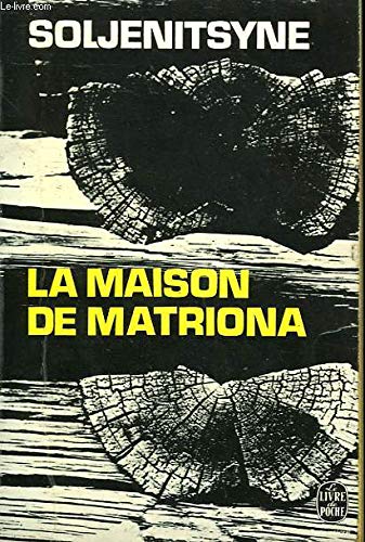 Stock image for La maison de Matriona for sale by WorldofBooks