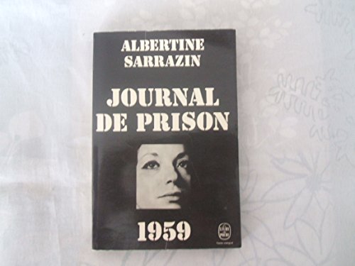 Beispielbild fr Journal de prison 1959. zum Verkauf von Ammareal