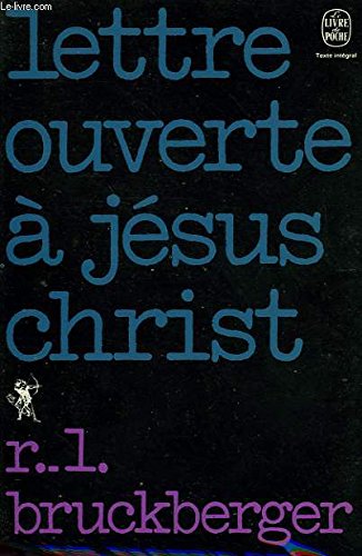 Stock image for Lettre ouverte  Jsus-Christ for sale by Ammareal