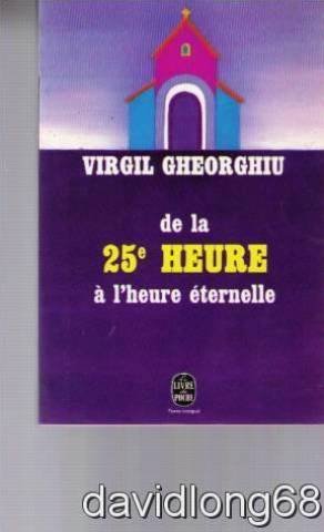 9782253008835: De la vingt cinquime heure  l'heure ternelle