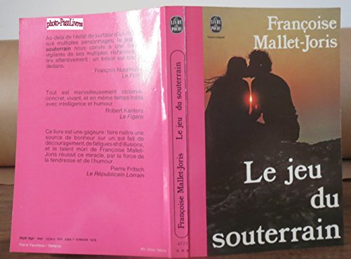 Beispielbild fr Le Jeu du souterrain zum Verkauf von Librairie Th  la page