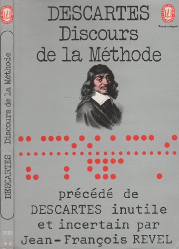 Imagen de archivo de Discours De La Methode (Classiques) a la venta por Versandantiquariat Felix Mcke