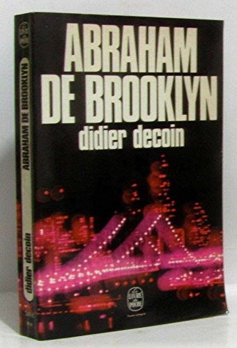Stock image for Abraham de Brooklyn for sale by Librairie Th  la page