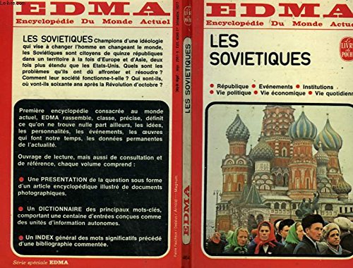 9782253015321: ENCYCLOPEDIE DU MONDE ACTUEL - LES SOVIETIQUES
