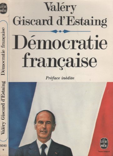 Beispielbild fr Democratie franaise zum Verkauf von Ammareal