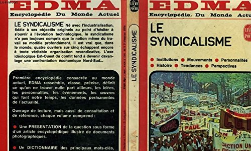 Stock image for Encyclopedie du monde actuel - le syndicalisme for sale by Ammareal