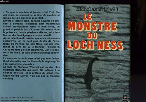 Beispielbild fr Le Monstre du Loch Ness (Le Livre de poche) zum Verkauf von Ammareal
