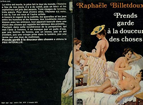 Stock image for Prends garde  la douceur des choses for sale by Librairie Th  la page