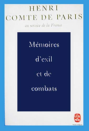 Imagen de archivo de Mmoires d'exil et de combats (Le Livre de poche) a la venta por Librairie Th  la page