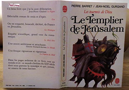 Le Templier De Jerusalem (Les Tournois De Dieu I)