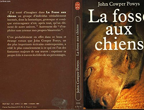 Stock image for La Fosse aux chiens (Le Livre de poche) for sale by Librairie Th  la page