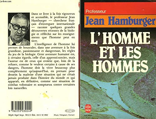 Stock image for L'homme et les hommes for sale by Librairie Th  la page