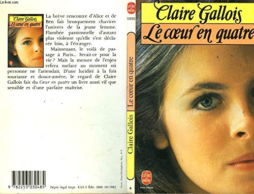 Stock image for Le Coeur en quatre (Le Livre de poche) for sale by Librairie Th  la page