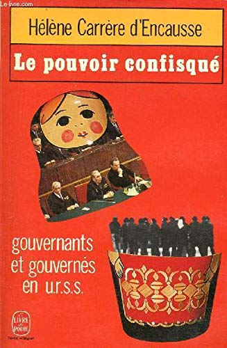 Stock image for Le Pouvoir Confisque for sale by Wonder Book