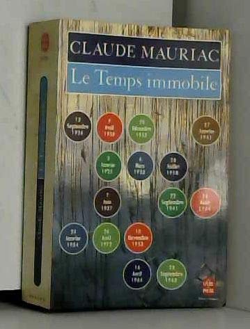 Stock image for Le Temps Immobile, Tome 1 : for sale by RECYCLIVRE