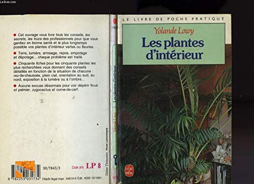 LES PLANTES D'INTERIEUR