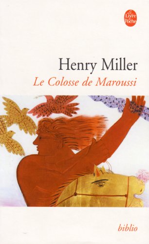 Le Colosse de Maroussi (9782253032021) by Miller, Henry