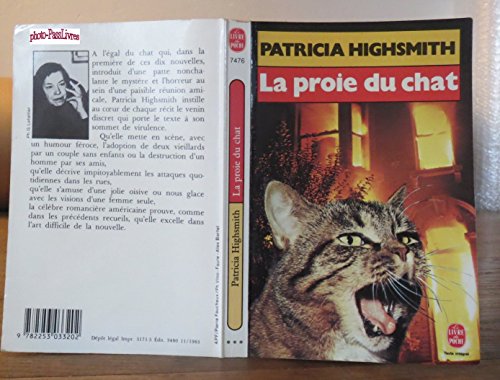 Beispielbild fr La proie du chat zum Verkauf von Librairie Th  la page