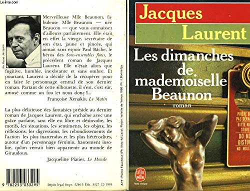 Beispielbild fr Les dimanches de mademoiselle Beaunon zum Verkauf von Librairie Th  la page