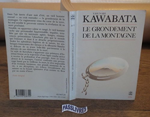 Le Grondement de la montagne (9782253038702) by Kawabata, Yasunari; Regnault-Gatier, Sylvie