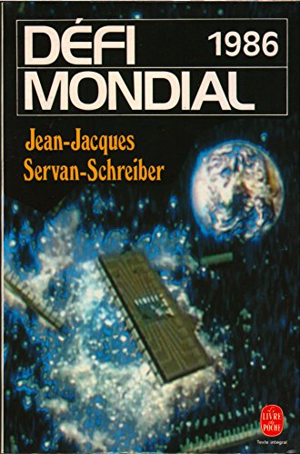 Imagen de archivo de Defi mondial 1986 a la venta por Librairie Th  la page