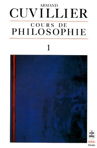 Stock image for Cours de philosophie (tome 1) for sale by medimops