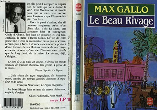 Beispielbild fr Le Beau rivage zum Verkauf von Librairie Th  la page