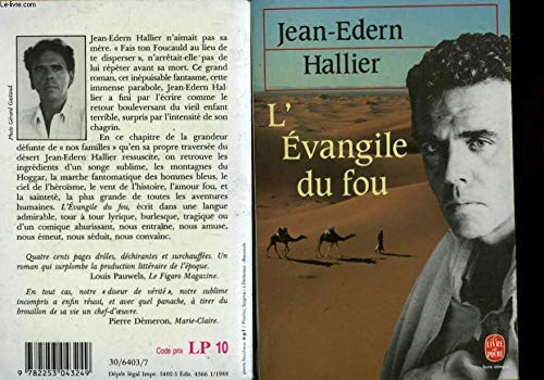 Beispielbild fr L EVANGILE DU FOU HALLIER-J.E zum Verkauf von LIVREAUTRESORSAS