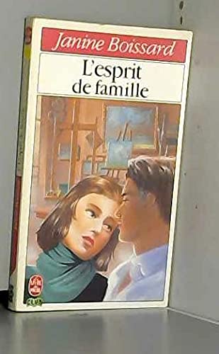 9782253043522: L'esprit de famille : roman