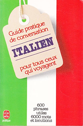 Stock image for Guide pratique de conversation franais/italien for sale by GF Books, Inc.