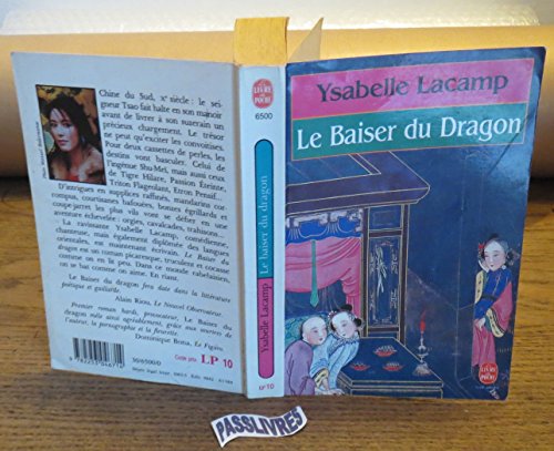 Beispielbild fr Le Baiser du dragon zum Verkauf von Librairie Th  la page