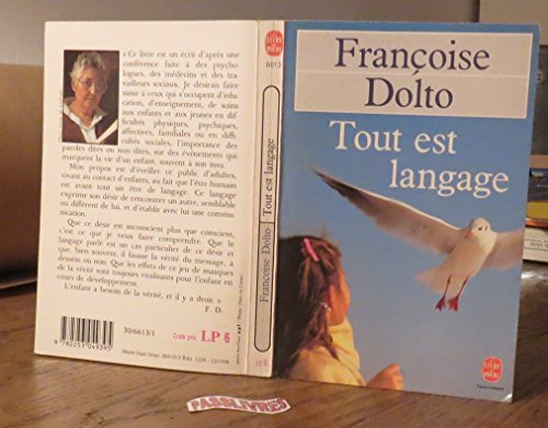 Beispielbild fr Tout est langage zum Verkauf von WorldofBooks