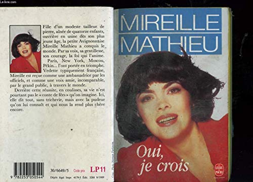 Stock image for Oui, je crois for sale by Librairie Th  la page