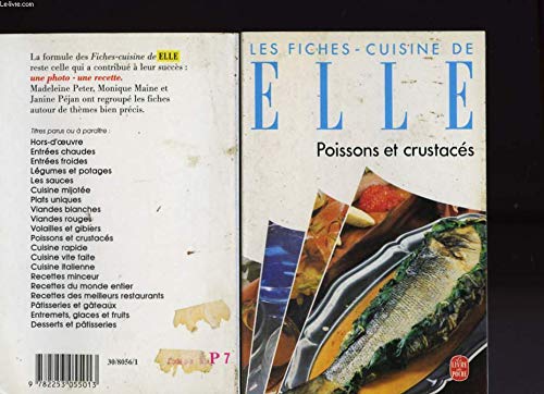 Beispielbild fr Poissons Et Crustacs zum Verkauf von RECYCLIVRE