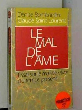 Stock image for LE MAL DE L'AME for sale by VILLEGAS