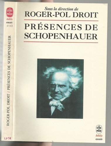 Beispielbild fr Prsences de Schopenhauer zum Verkauf von medimops