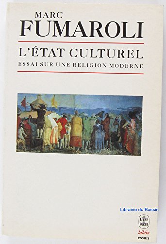 Beispielbild fr L'Etat Culturel: Essai sur une religion moderne (Biblio essais) zum Verkauf von WorldofBooks