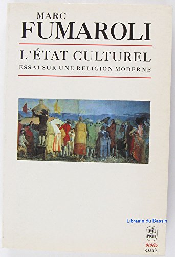 Stock image for L'Etat Culturel: Essai sur une religion moderne (Biblio essais) for sale by WorldofBooks