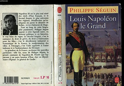 Beispielbild fr Louis Napolon le Grand zum Verkauf von L'Art du Livre