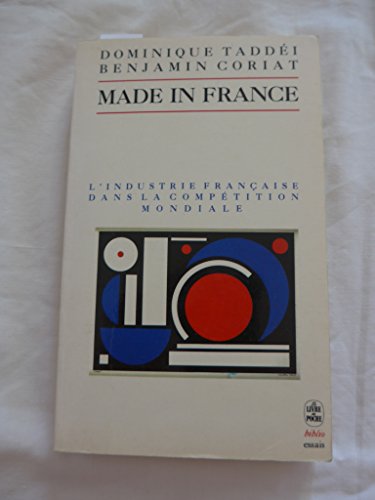 Stock image for MADE IN FRANCE for sale by Bibliofolie