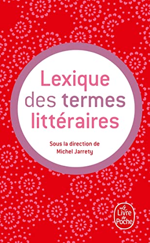Beispielbild fr Lexique des termes littraires zum Verkauf von medimops