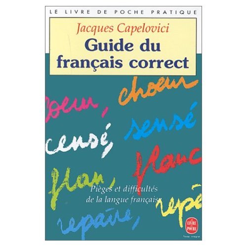 Stock image for Guide du franais correct for sale by Ammareal