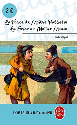 Beispielbild fr La Farce de Maitre Pathelin/Farce de Mimin (Ldp Libretti) (French Edition) zum Verkauf von Better World Books: West