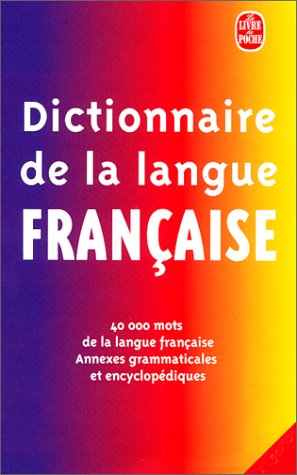 9782253085348: Dictionnaire De La Langue Francaise