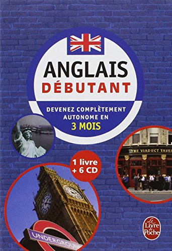 9782253088035: Coffret anglais dbutant livre + 6 CD