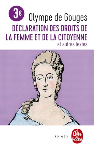 Beispielbild fr Dclaration des droits de la femme et de la citoyenne zum Verkauf von medimops