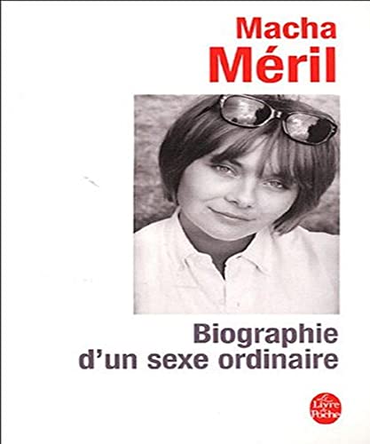 Imagen de archivo de Biographie d'un sexe ordinaire a la venta por Ammareal