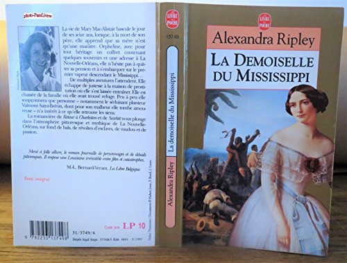 Beispielbild fr La Demoiselle du Mississippi zum Verkauf von Librairie Th  la page