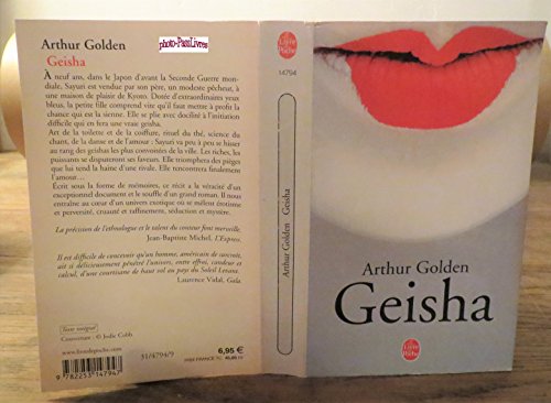 Geisha (French language) (9782253147947) by Golden, Arthur