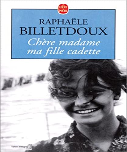 Imagen de archivo de Chre madame ma fille cadette a la venta por Librairie Th  la page